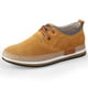 thumbnail image 2 of Zapatos de una sola capa de tamaño pequeño con cordones y agujeros de cuero estilo coreano con aumento de altura interior invisible para hombre de Four Seasons, 2 of 5