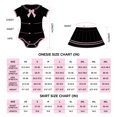 thumbnail image 4 of Littleforbig Cotton Romper Onesie Pajamas Bodysuit - Cosplay Magical Onesie Skirt Set Full Black XS, 4 of 7