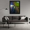 thumbnail image 3 of Grayscale 19x24 Black Modern Wood Framed Wall Art Titled - Tree Canopy VII, 3 of 6