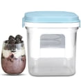 thumbnail image 1 of Colador de yogur para fiestas y postres, máquina de yogur griego, 1,5 L, color aguamarina, 1 of 6