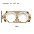 thumbnail image 3 of Cuencos Para Mascotas Para Perros Y Gatos, Plato Desmontable, Estante De Alimentación Inclinable Para Suministros Para Mascotas Yuarrent PT002238-00, 3 of 6