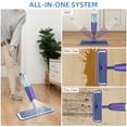 thumbnail image 4 of SUGARDAY Spray Mop for Floor Cleaning Wet Dry Mop with 2 Refillable Bottle 4 Washable Pads, 4 of 7