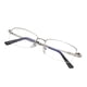thumbnail image 4 of Gafas con media montura metálica SANHOOPOLO que bloquean la luz azul, 4 of 9