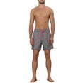 thumbnail image 2 of Unique Bargains Men's Fruit Pattern Lightweight Beach Pool Summer Board Shorts Gray 30, 2 of 5