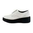 thumbnail image 2 of Naturalizer Obtain Women's Oxfords Warm White Leather Size 12 M, 2 of 8