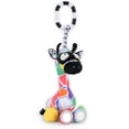 thumbnail image 2 of Inklings Baby Plush Chime & See Attachable Hanging Activity Toy Jaffy The Fringe Footed Giraffe Gender Neutral Funky Fun Sensory Gift, 2 of 5