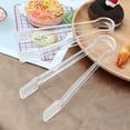 thumbnail image 6 of FUEENIRVA Clear Tongs Serving Food Acrylic 2Pcs for Everyday Use, 6 of 8