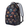 thumbnail image 2 of Monster Cartoon Truck Black Pattern Backpack for School, Cute School Bag with Adjustable Shoulder Straps and Padded Back, 15.3"x11"x6.7", 2 of 5