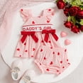 thumbnail image 2 of kpoplk Toddler Baby Girl Summer Clothes Bow Butterfly Sleeveless Tank Top Shorts Set Cute Infant Girls Spring Outfits Size 6-9 Months,Pink, 2 of 9