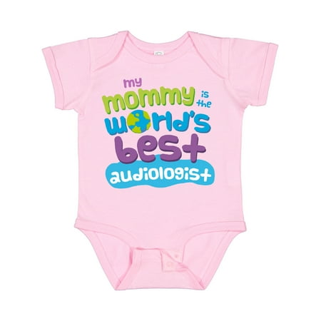 

Inktastic Audiologist Mom Quote Childs Gift Baby Boy or Baby Girl Bodysuit
