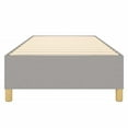 thumbnail image 5 of vidaXL Bed Frame Platform Bed Mattress Foundation Bedroom Furniture Fabric, 5 of 8