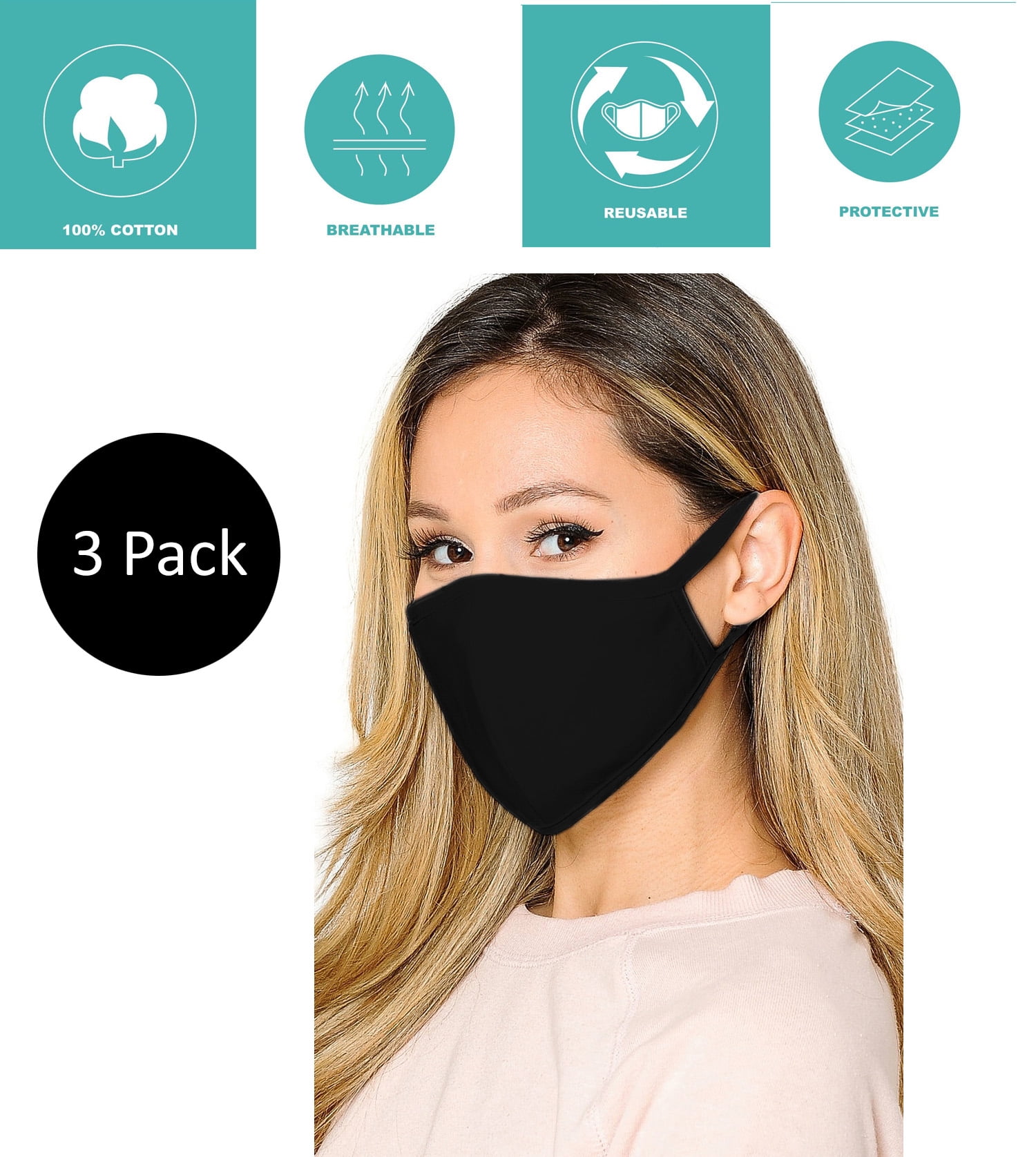 2 PCS Anti Air Dust Cover,Unisex Mouth Cover NO LETTERS Fashion Protective for Man/Women