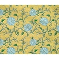 thumbnail image 4 of oneOone Cotton Flex Yellow Fabric Leaves & Flower Floral Fabric For Sewing Printed Craft Fabric By The Yard 40 Inch Wide, 4 of 4