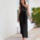 thumbnail image 4 of Vestidos de verano para mujer Vestidos de un hombro Casual Flowy High Low Sequin Maxi Dress Pompotops  ghjkhdj12034, 4 of 9