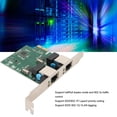 thumbnail image 4 of Ethernet  Card, Dual Port Gigabit NIC 10/100/1000Mbps Power Consumption Reduction Support Power Off  For Home For, 4 of 8