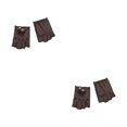 thumbnail image 1 of serony Experience Exceptional With These Leather Motorcycle Gloves Easy To Clean coffee L 2Set, 1 of 6