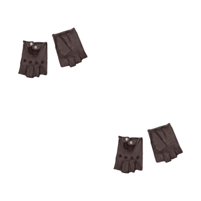 serony Experience Exceptional With These Leather Motorcycle Gloves Easy To Clean coffee L 2Set