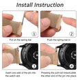 thumbnail image 4 of Correa de reloj YILED Metal para Samsung Galaxy Watch Active 2 40/44 mm, 4 of 7
