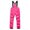 thumbnail image 4 of dgysar Kids Snow Bib - Insulated Waterproof Bib Snow Pants with Secure Zip Cuff - Winter Pants For Girls and Boys Pink M, 4 of 4