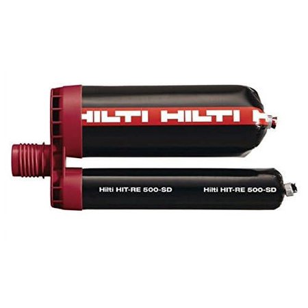 Hilti Injectable Mortar Epoxy adh RE 500-11.1 Oz Cartridge - 340225
