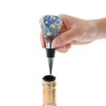 thumbnail image 1 of Molde de silicona epoxi de cristal con tapón de 5 uds, forma de gema reutilizable geométrica duradera, tapones para botellas de vino de alta calidad, 1 of 5