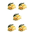 thumbnail image 2 of Ramo de Peonías Artificiales Inteprter Amarillo 5 Cabezas, 2 of 6
