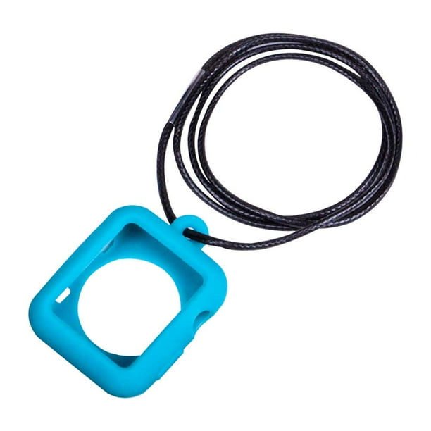 Funda de reloj Compatible, funda de silicona, colgante de collar a prueba de golpes, reemplazo para Apple Watch 38mm 42mm IWatch Series 5/4/3/2/1 Xemadio 2033278-11