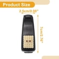 thumbnail image 4 of Clip de gafas de sol para coche Unique Bargains, clip universal para visera del sol, soporte para gafas, resina ABS, esponja, negro y blanco, 2.76"x0.98", 1 pieza, 4 of 7