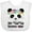 AA-White, variant on Inktastic My YiaYia Loves Me Yia Yia Bear Girls Baby Bib