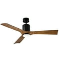 thumbnail image 4 of Aviator 54" Matte Black/Distressed Koa Smart Ceiling Fan with Remote Control, 4 of 10