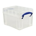 thumbnail image 6 of Really Useful Box 3 Liter Snap Lid Bins for Music Storage, Clear (4 Pack), 6 of 7