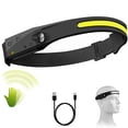 thumbnail image 4 of Linterna frontal recargable por USB, ligera, superbrillante, LED para correr, para Runner Abanopi Lámpara de cabeza, 4 of 7