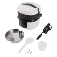 thumbnail image 2 of Mini Rice Cooking Pot, Nonstick Inner Liner High Efficiency Car Rice Cooker 12V100W 24V180W  for Long Distance Travel, 2 of 8