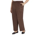 thumbnail image 3 of Alfred Dunner Womens Plus-Size Stretch Waist Corduroy Short Length Pant, 3 of 6