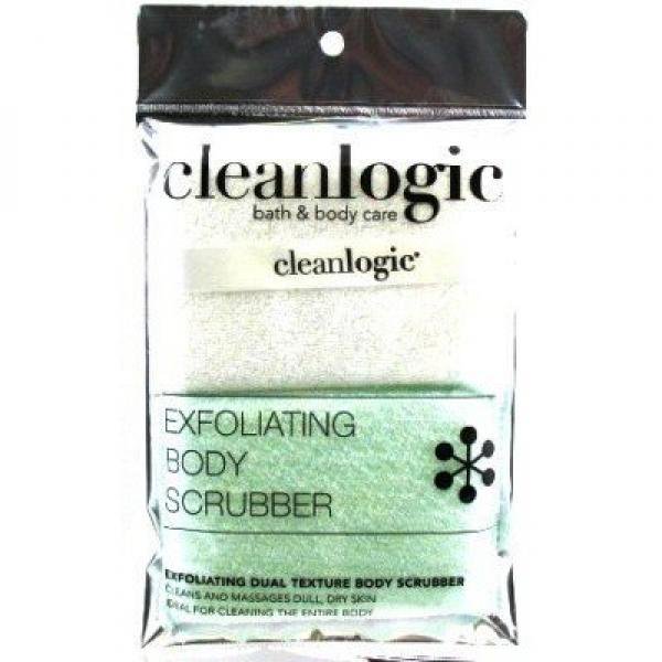 Clean Logic Exfoliating Body Scrubber Dual Texture colors may vary