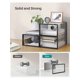 thumbnail image 4 of Shoe Boxes, Pack of 12 Shoe Storage Organizers, Stackable Clear Plastic Boxes for Closet, Sneakers, 9.1 x 13.1 x 5.6 Inches, Fit up to US Siz, 4 of 4