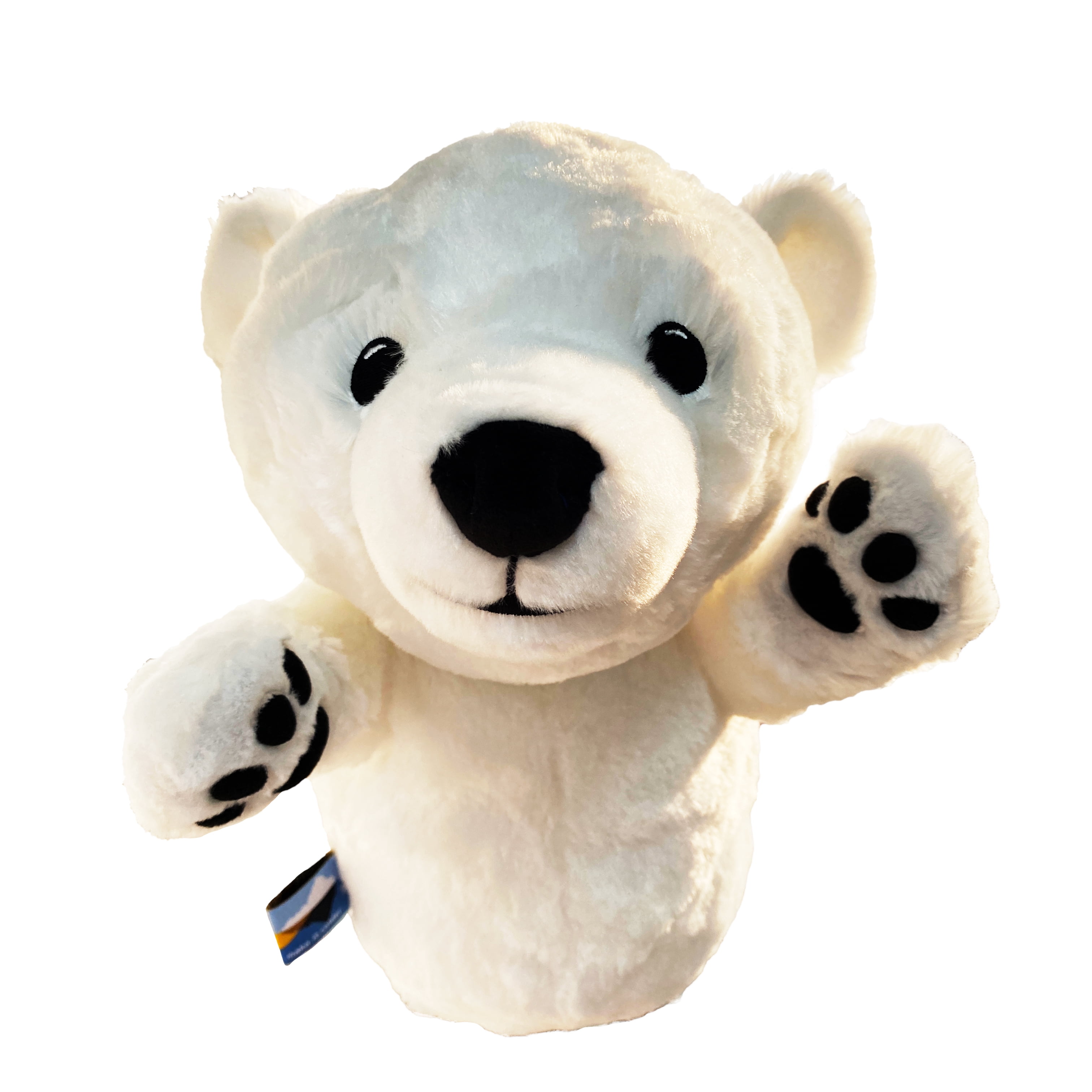 dinofactory Polar Bear Golf Driver Headcover, Plush, Hot Pink