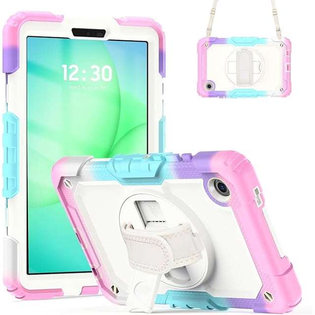 Funda Protectora para Samsung Galaxy Tab A11 8.7" (2025) y Tab A9 8.7" (2023) - Camuflaje Rosa