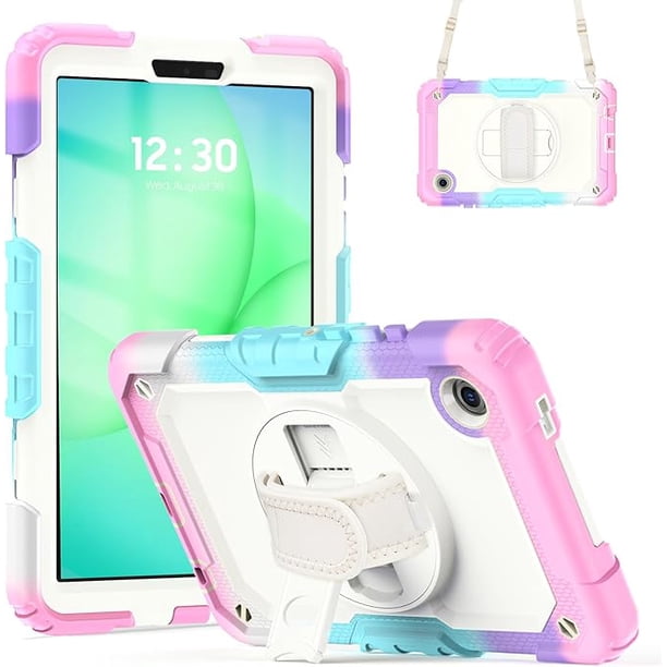 Funda Protectora para Samsung Galaxy Tab A11 8.7" (2025) y Tab A9 8.7" (2023) - Camuflaje Rosa