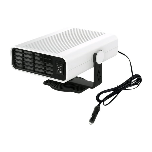 QualitChoice Portable AC Air Conditioner Quickly Heat Car Without Engine Warm-Up - Quickly Heats Vehicle. Heater white 24V-200W
