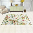 thumbnail image 3 of Coolnut 31x 20 Inch Area Rug, Carpet Retro Small Flowers Doormat for Hardwood Floor Entrance Living Room Bedroom 2'7" x 1'8", 3 of 6