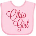 thumbnail image 3 of Inktastic Ohio Girl Boys or Girls Baby Bib, 3 of 4