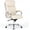 Beige, variant on COLAMY High Back Executive Office Chair, PU Leather Computer Desk Chair with Extra Thick Padded Seat Cushion, Quiet Rubber Rolling Casters and Adjustable Tilt Tension for Home Workspace,Black