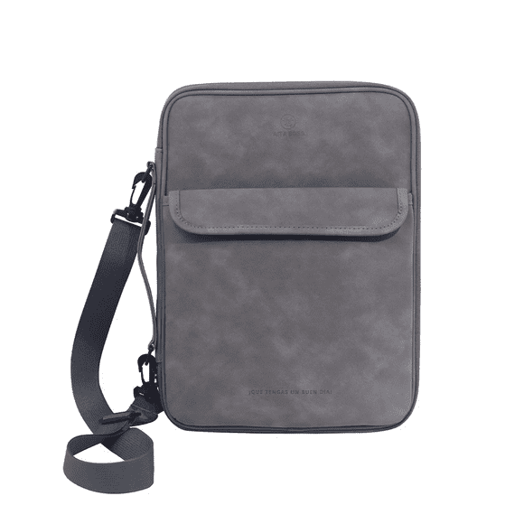 Funda Para Laptop Maletín Protectora Tableta 13 Pulgadas Gris