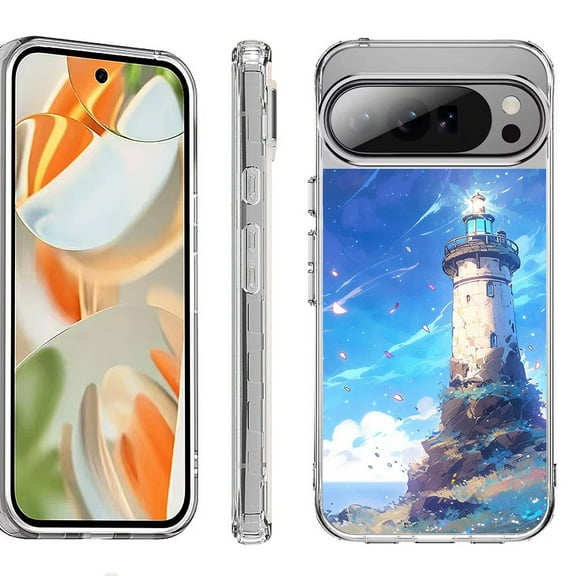 For Google Pixel 10 Pro XL Shockproof Protective Phone Case, by OneToughShield - Beacon Sky