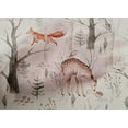 thumbnail image 5 of oneOone Cotton Cambric Orange Fabric Deer Sewing Craft Projects Fabric Prints By Yard 42 Inch Wide, 5 of 6