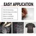 thumbnail image 5 of Living My Blessed Life Bling Rhinestone Iron on Hotfix Transfer Decal Bling Rhinestone Sticker Heat Transfer Patch Clothing Repair Applique for T-Shirt Clothing Pants Bags Colorful, 5 of 7