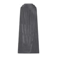 thumbnail image 5 of Xfvqtps Women Hooded Cloak Open Front Lace up Solid Color Velvet Flannel Soft Windproof Poncho Gray, 5 of 7