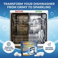 thumbnail image 3 of Dishwasher Cleaner Tablets, Powerful Deep Cleaning & Odor Eliminator Descaler for All Dishwashers, 12 Count (2 Pack, Total 24 Tablets), 3 of 6