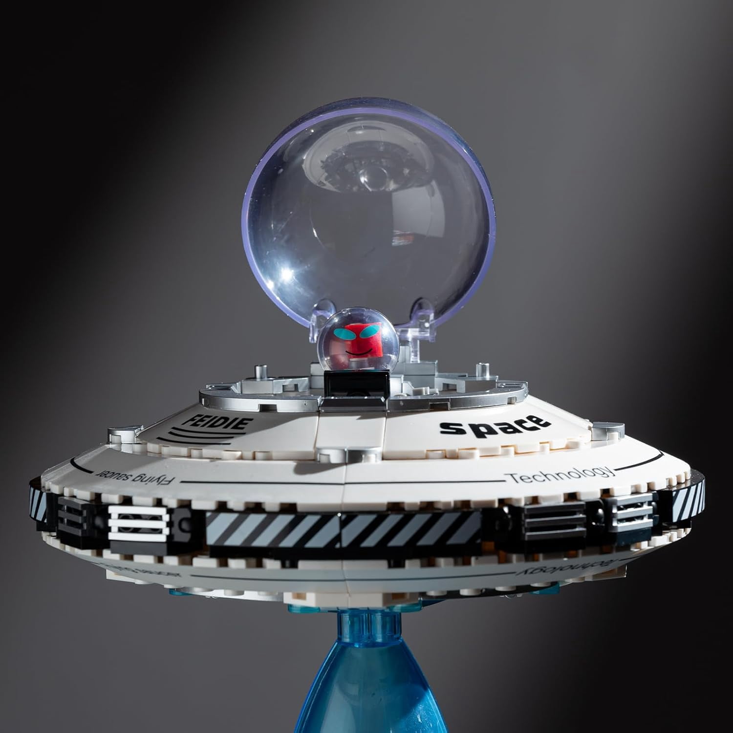 Space Shuttle Building Block Sets, Galaxy UFOs Spaceship Model Kit, Milky Way Space Ship Building Toys